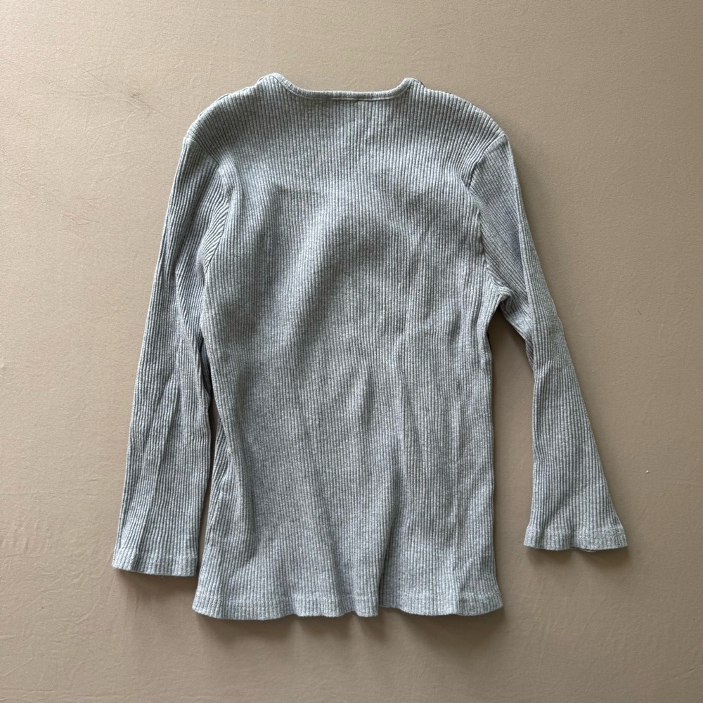 Paper Parachute Color-block Ribbed Knit Top - Picture 3 of 7